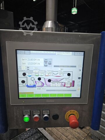 ARCADE GEL 6 RV1-VL 362/110-30 GM Gera Flaschenreinigungsmaschine