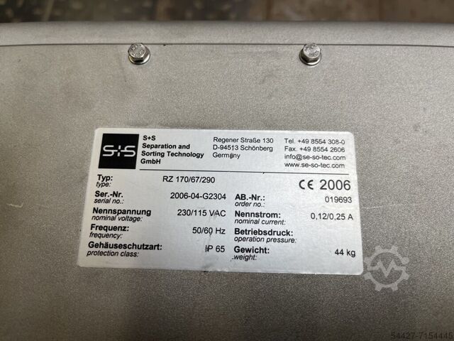 Metaaldetector S+S RZ 170/67/290