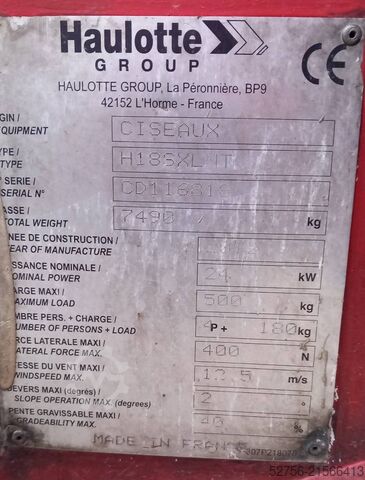 Sakselevator Haulotte H18SXL