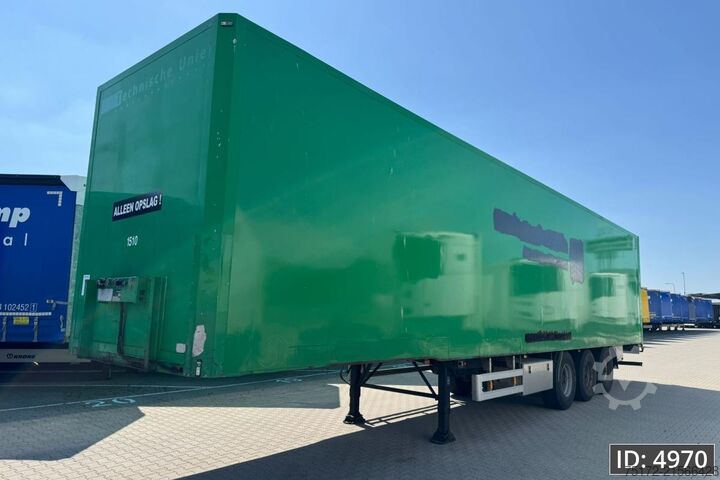 Koffer Van Eck PT-3 / BPW Drum / Roll up door