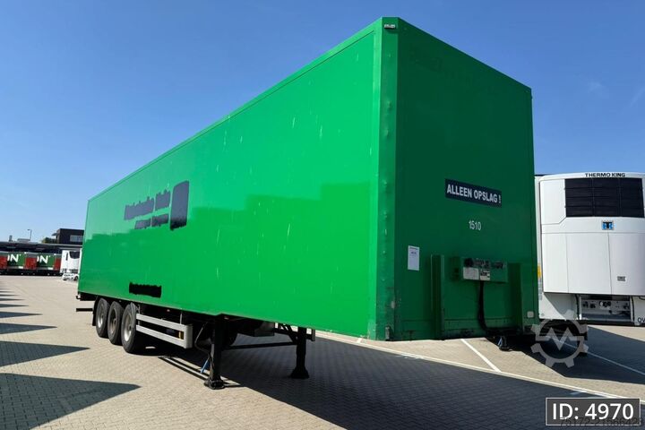 Koffer Van Eck PT-3 / BPW Drum / Roll up door