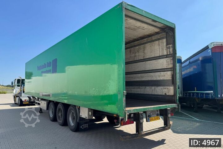 Koffer Van Eck PT-3 / BPW Drum / Roll up door