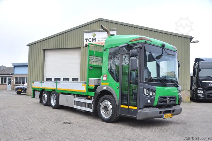 Autotransporter varevogn Renault D-ACCESS 6x2 MACHINE-TRANSPORTER RETARDER
