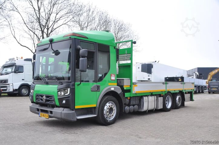 Autotransporter varevogn Renault D-ACCESS 6x2 MACHINE-TRANSPORTER RETARDER