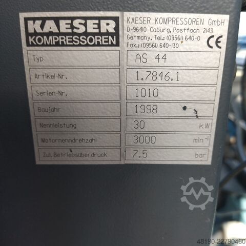Schroefcompressor Kaeser AS44