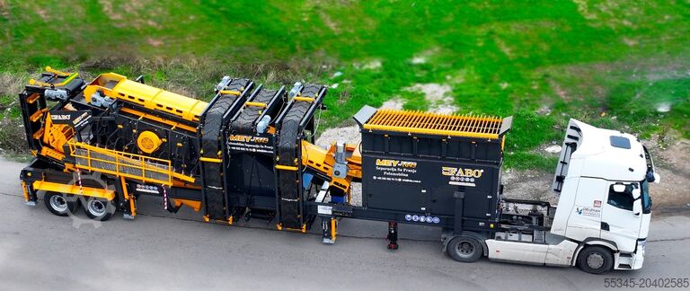 Zeefmachine FABO Screening Machine Sand Screening Washing Plant