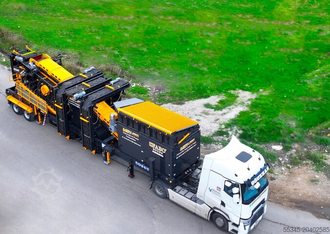 Zeefmachine FABO Screening Machine Sand Screening Washing Plant