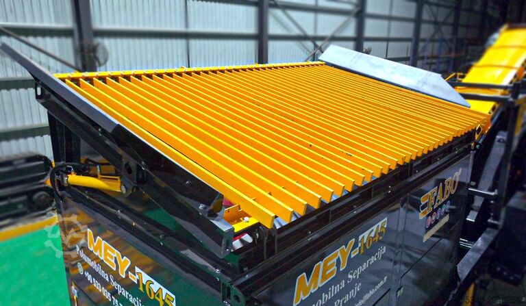 Zeefmachine FABO Screening Machine Sand Screening Washing Plant