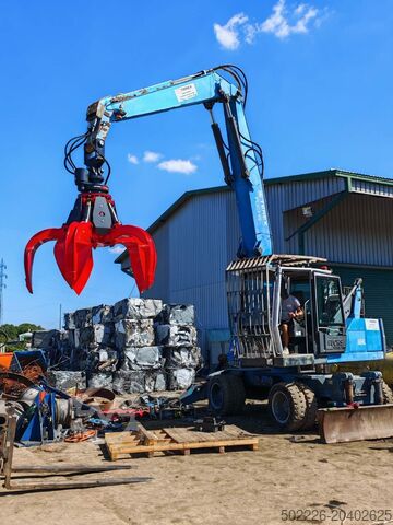 Oranje peel schrootgrijper met meerdere tanden Mikron Hidrolik MHG5