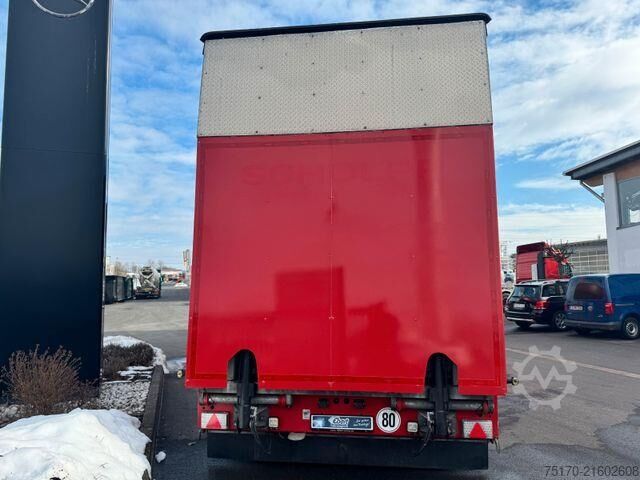 Sliding tarpaulins Müller-Mitteltal TS 3 PROFI 30,0 Maschinentransporter hydr. Rampe