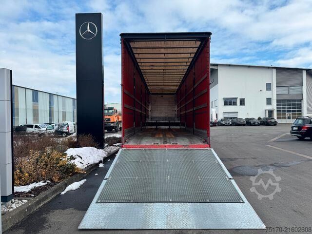 Sliding tarpaulins Müller-Mitteltal TS 3 PROFI 30,0 Maschinentransporter hydr. Rampe