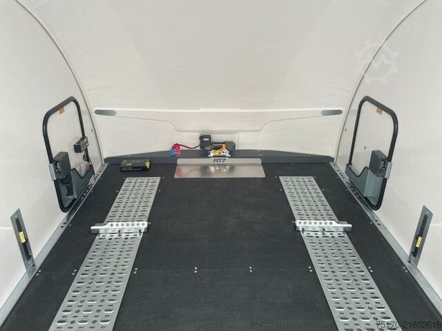 Dodávka na přepravu automobilů Brian James Race Transporter 7 / Länge: 6,16 m / 3.500 kg