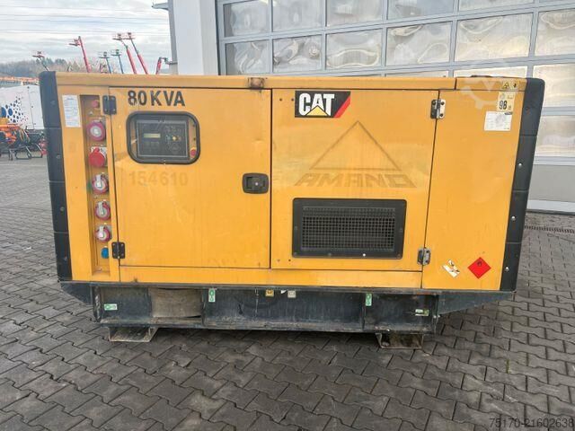 Macchina edile CAT DE88E3 / Stromerzeuger / 80KVA / 2015 / 14.180h