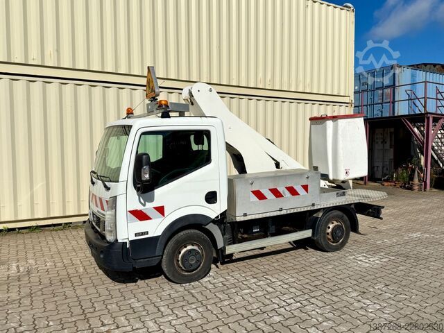 Podnośnik koszowy na samochodzie ciężarowym NISSAN Cabstar 32.12 Topy 11 Arbeitsbühne /11 Meter