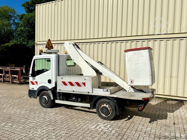 Podnośnik koszowy na samochodzie ciężarowym NISSAN Cabstar 32.12 Topy 11 Arbeitsbühne /11 Meter