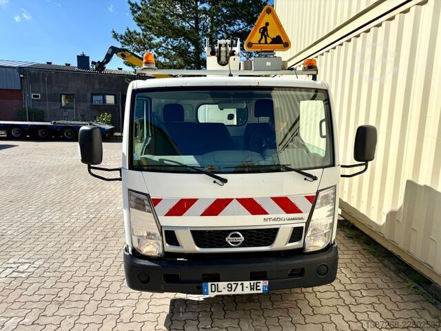 Podnośnik koszowy na samochodzie ciężarowym NISSAN Cabstar 32.12 Topy 11 Arbeitsbühne /11 Meter