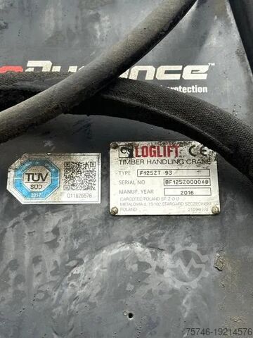 Holztransporter Scania 6x2 Kurzholz LOGLIFT 125 ZT 93