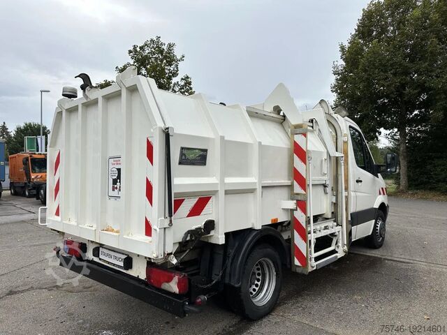 Vuilniswagen Mercedes-Benz 515 CDI Müllpresswagen Seitenlader Klima
