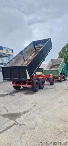 Kipper Reisch 3- Achs 3-Seiten 20 m³ Kippanhänger Alu/Stahl 3...