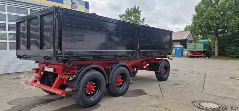 Kipper Reisch 3- Achs 3-Seiten 20 m³ Kippanhänger Alu/Stahl 3...