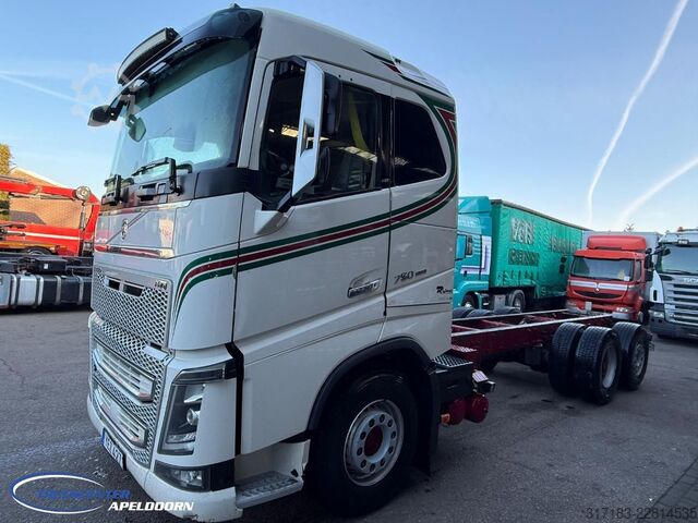 Chassis cabine Volvo FH 750 Stuuras, Naafreductie, Euro 6, Luchtvering