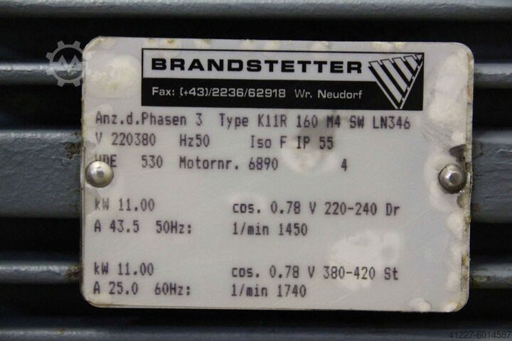 Hydraulikaggregat 11 kW/1450 U/min Flutec Battenfeld PT-350/4.0/M/ FL086-E
