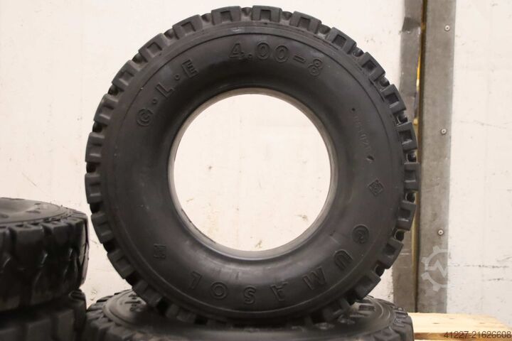 Neumáticos de caucho macizo Gumasol G.L.E  4.00-8