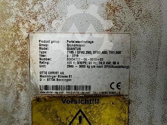 Washer Christ Car Wash Systems Quantus C 165
