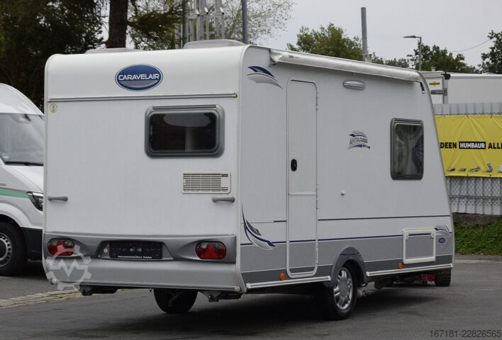 Caravan CARAVELAIR Antarex Luxe 400 mit Mover und Sackmarkise