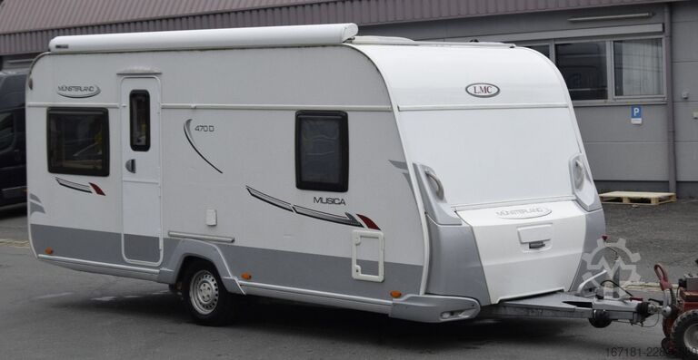 Caravan LMC Musica 470 D mit Mover und Markise