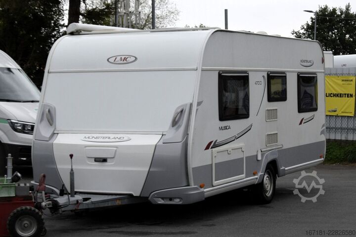 Caravan LMC Musica 470 D mit Mover und Markise