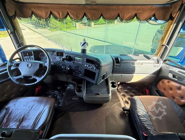 Standaard trekker SCANIA R520 V8 EURO 6 KING FULL AIR RETARDER PARK AIRCO
