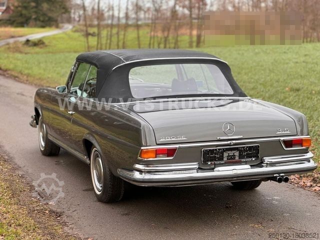 Bestelwagen MERCEDES-BENZ 280 SE/9 3.5 W11 Cabriolet Bj.1970