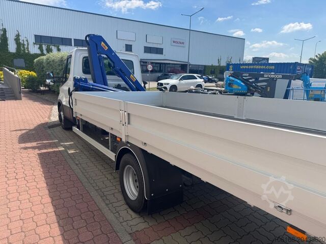 Camión grúa móvil Iveco Daily 70C18 Kran Hyva Pritsche 5 m