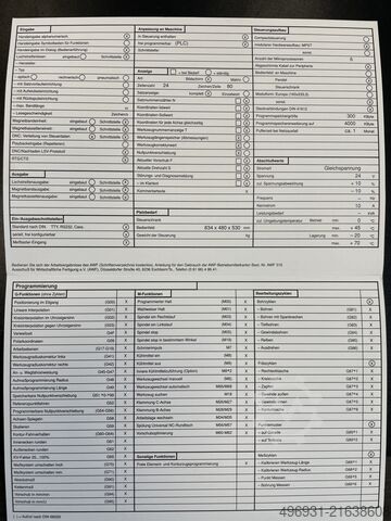 Fresadora de herramientas Deckel FP4 NC