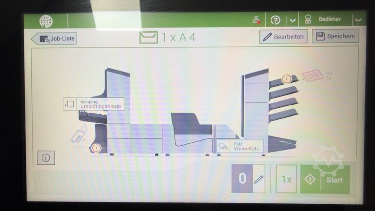 Máquina insertadora de sobres Francotyp-Postalia FPI670