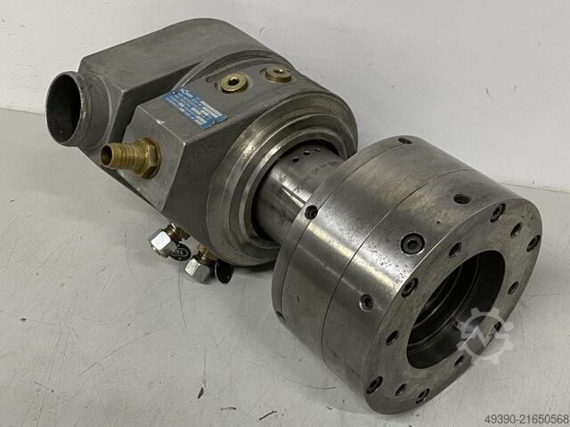 Hollow clamping cylinder, hydraulic power clamping cylinder for operating power chucks, hydraulic RÖHM SZ-E68/115 459-109
