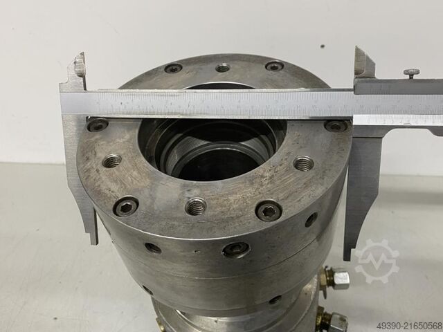 Hollow clamping cylinder, hydraulic power clamping cylinder for operating power chucks, hydraulic RÖHM SZ-E68/115 459-109