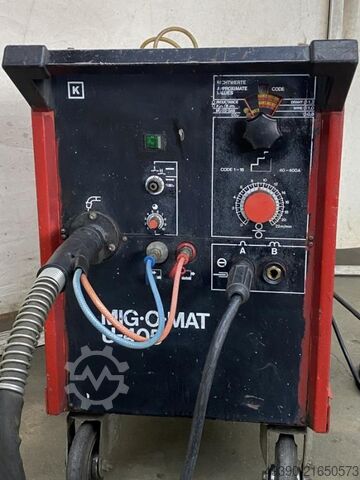 MIG / MAG shielding gas welding machine, welding unit MIG-O-MAT U 405