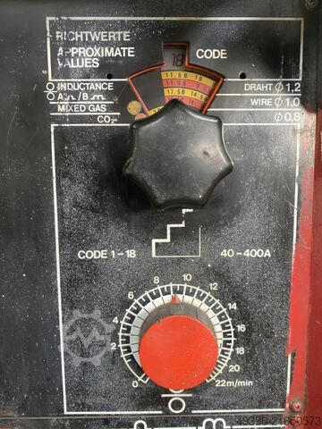 MIG / MAG shielding gas welding machine, welding unit MIG-O-MAT U 405