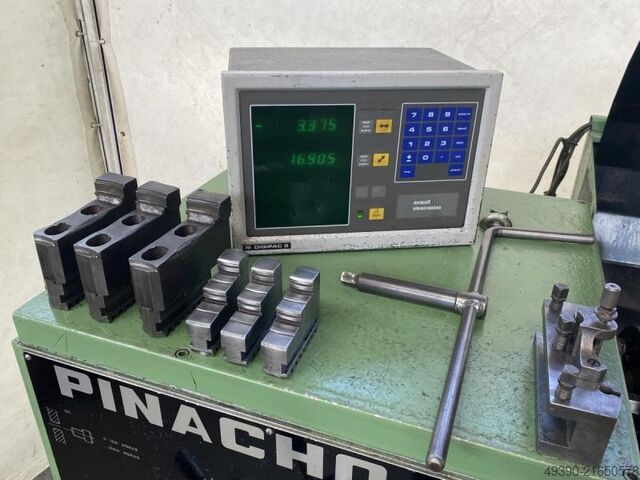 L + Z lathe with digital readout / Ø 520 x 1500 mm, engine lathe PINACHO L-11/260