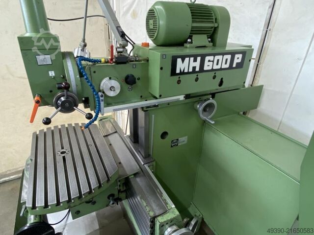 Universal tool milling machine with HEIDENHAIN TNC 131, universal milling machine. MAHO MH 600 P