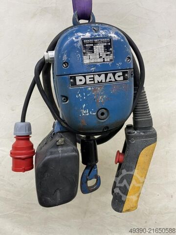 Electric chain hoist, crane 125 kg with fine lift, electric hoist, electric chain hoist, electric ch DEMAG PK1N-F
