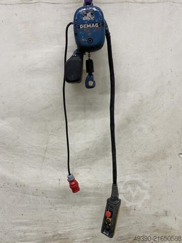 Electric chain hoist, crane 125 kg with fine lift, electric hoist, electric chain hoist, electric ch DEMAG PK1N-F
