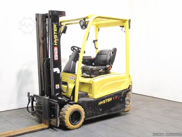 Elektrisk 3 -hjulet gaffeltruck Hyster J 1.8 XNT LWB