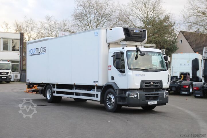 Kühlkoffer-LKW Renault D 280E6 Wide CS 1250 City Strom Rolltor+LBW FRC