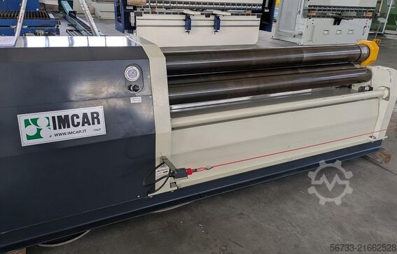 Hydraulic four-roll bending machine IMCAR 2050 x 6/4 mm