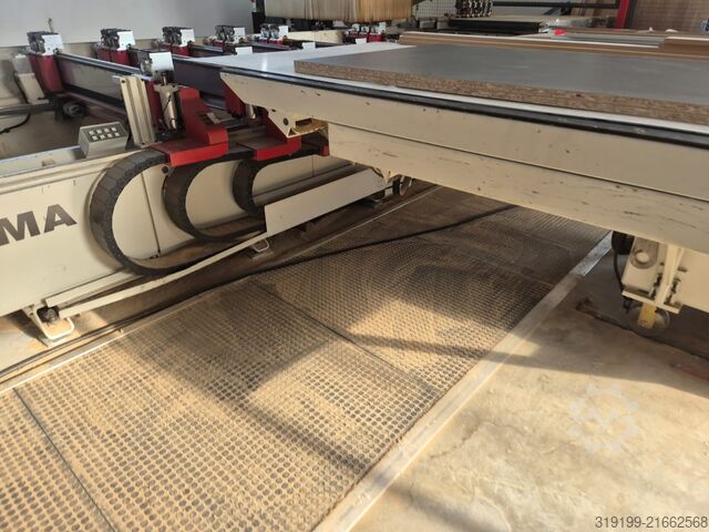 Folyamatos átmenő megmunkáló központ Ima CNC Bima CUT