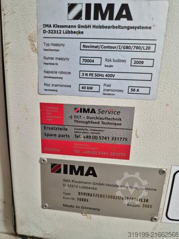 Folyamatos átmenő megmunkáló központ Ima CNC Bima CUT