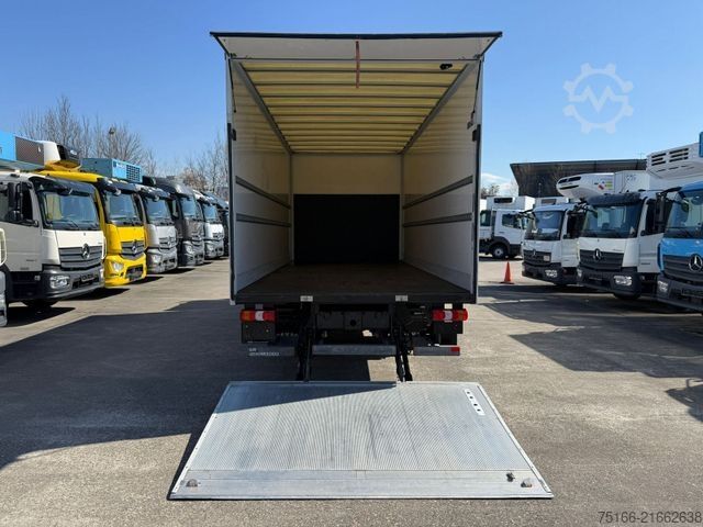 Box van MERCEDES-BENZ ATEGO 818 L Koffer 6,10 m LBW 1 to.*AHK*EURO 6 E